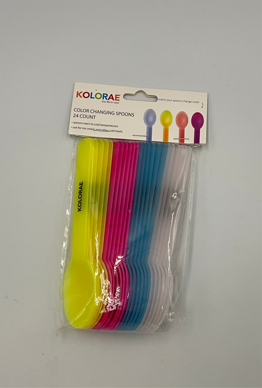 Blue Color Change Spoons