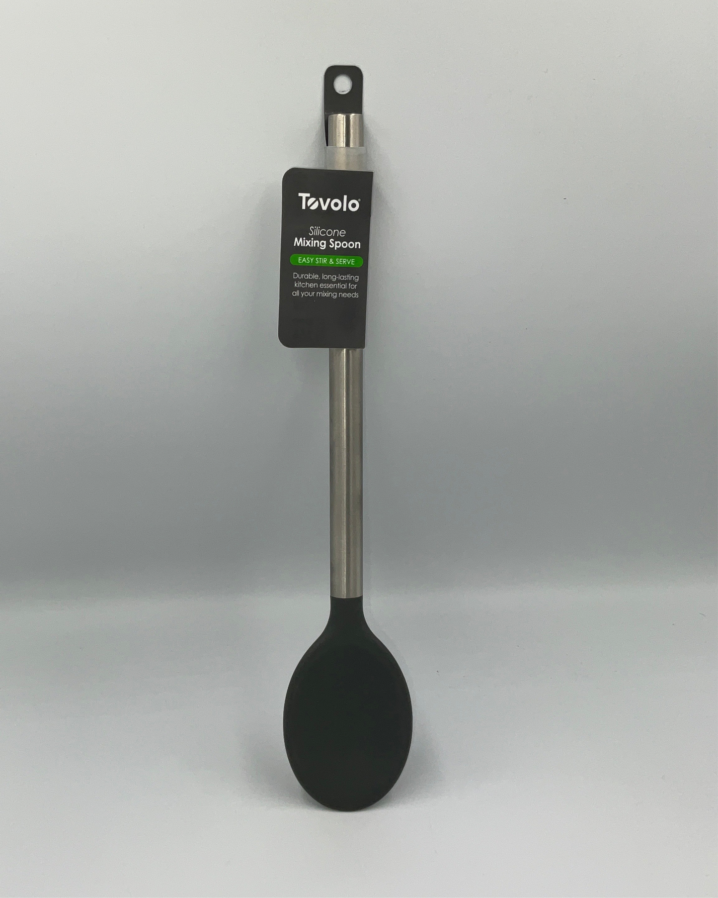 TOV Silicone Mixing Spoon Gray