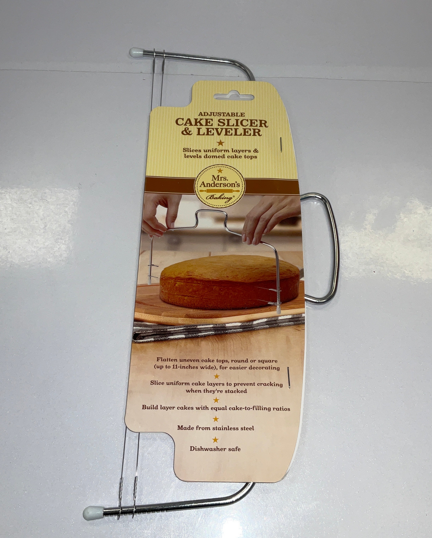 Mrs A Cake Slicer/Leveler