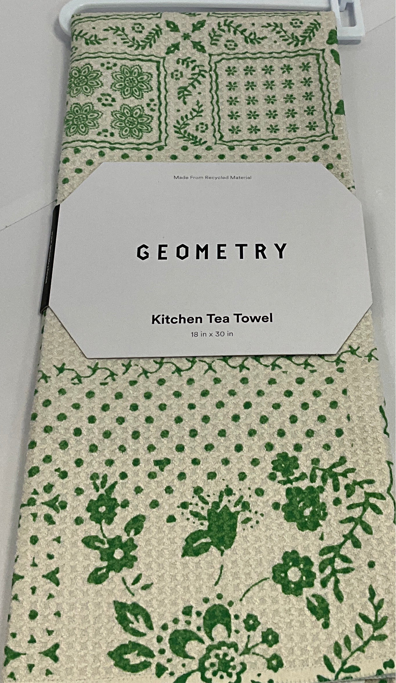Geom Tea Blossoming Bandanna Green