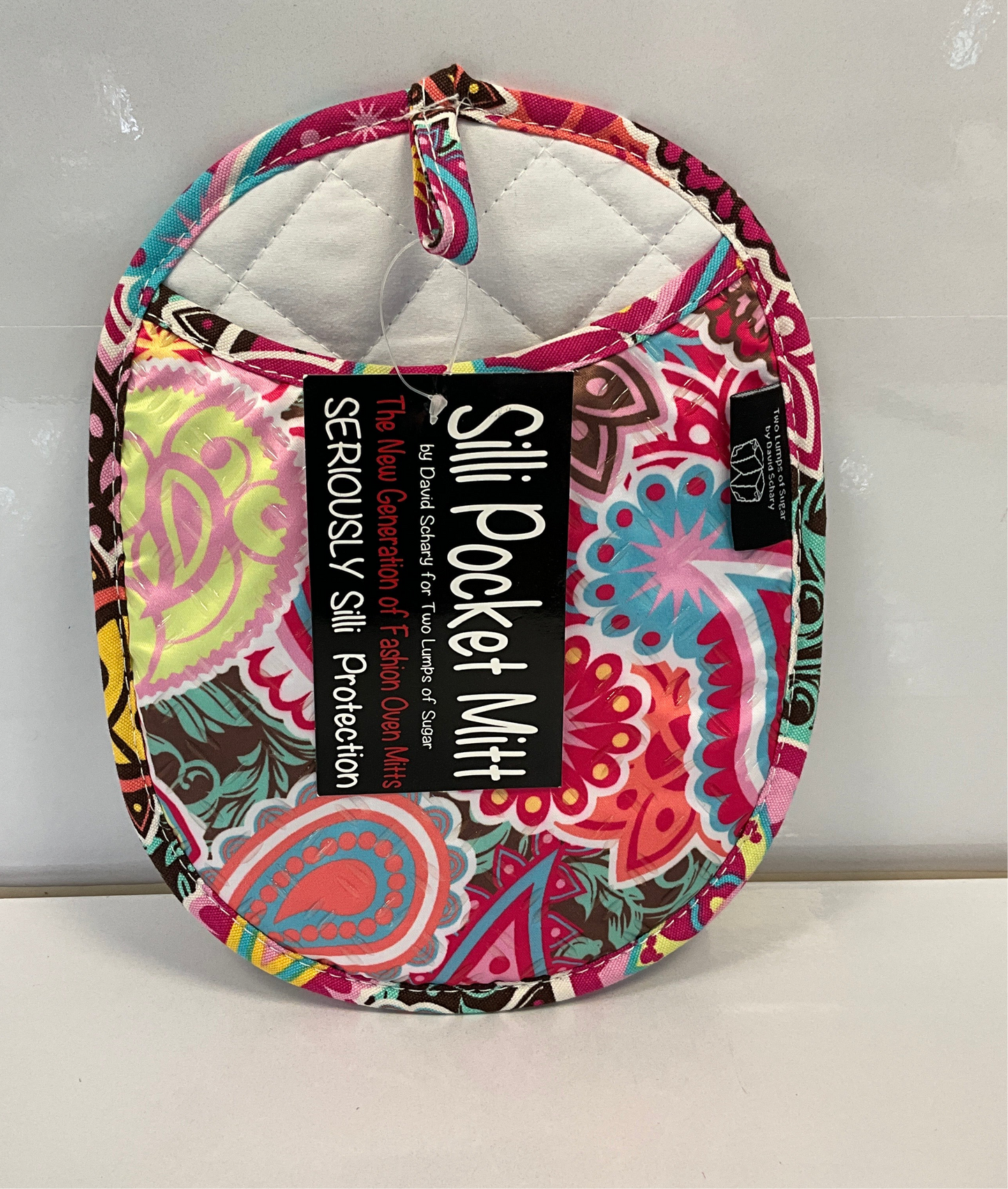 2 Lumps Pocket Mitt Paisley