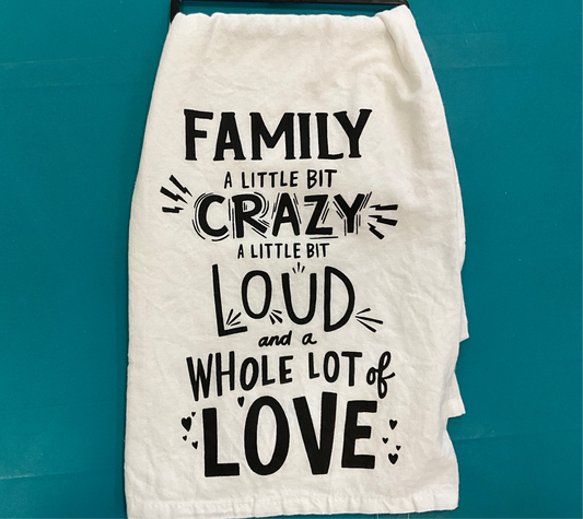 Prim Towel Crazy Loud Love