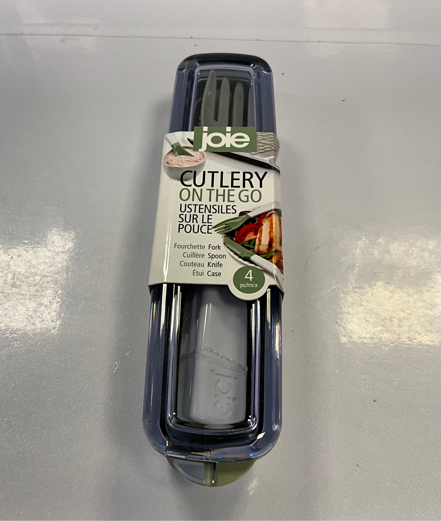 joie Cutlery On The Go Green