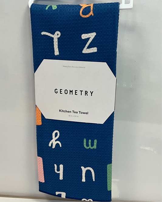 Geom Tea Alphabet