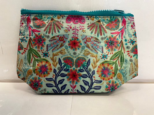 Nat Life Sm Zip Pouch Floral