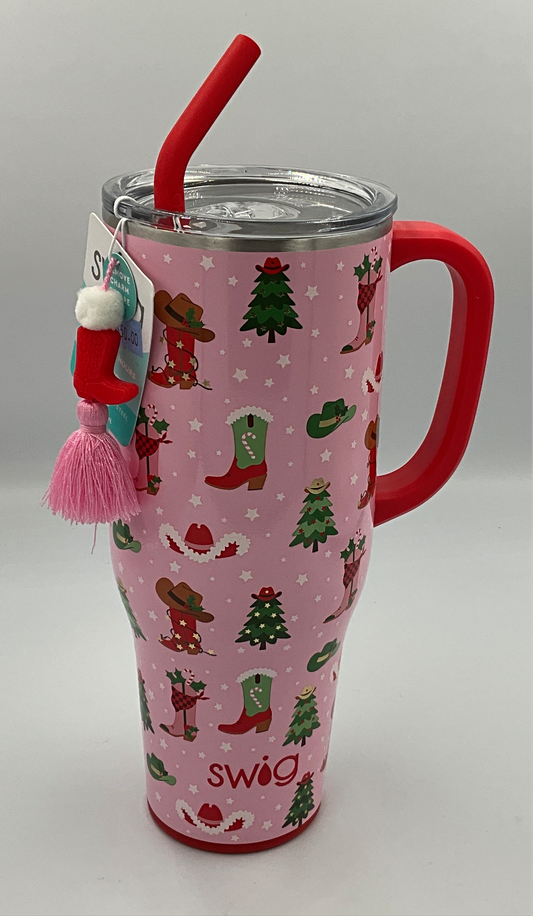 Swig 40oz Mug Howdy Holidays