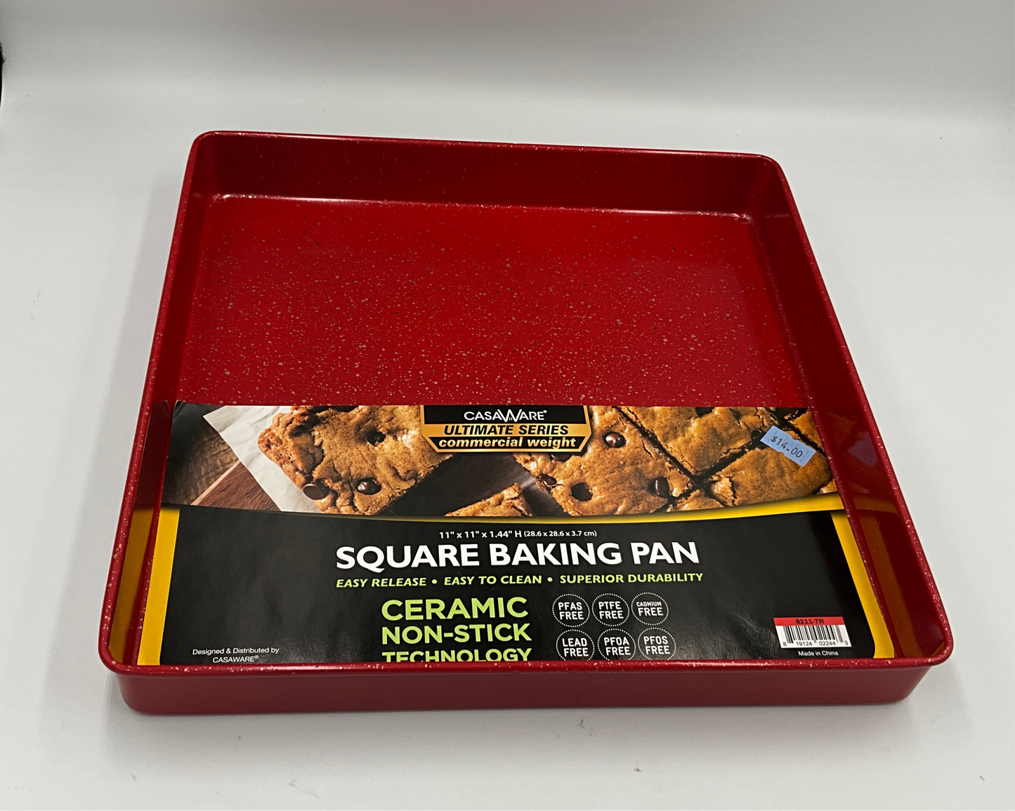Casa Square Pan Red