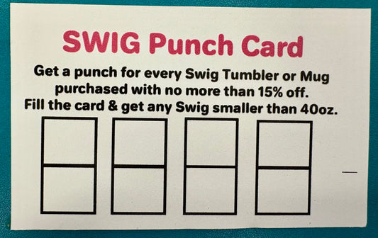 Swig Card Stamped