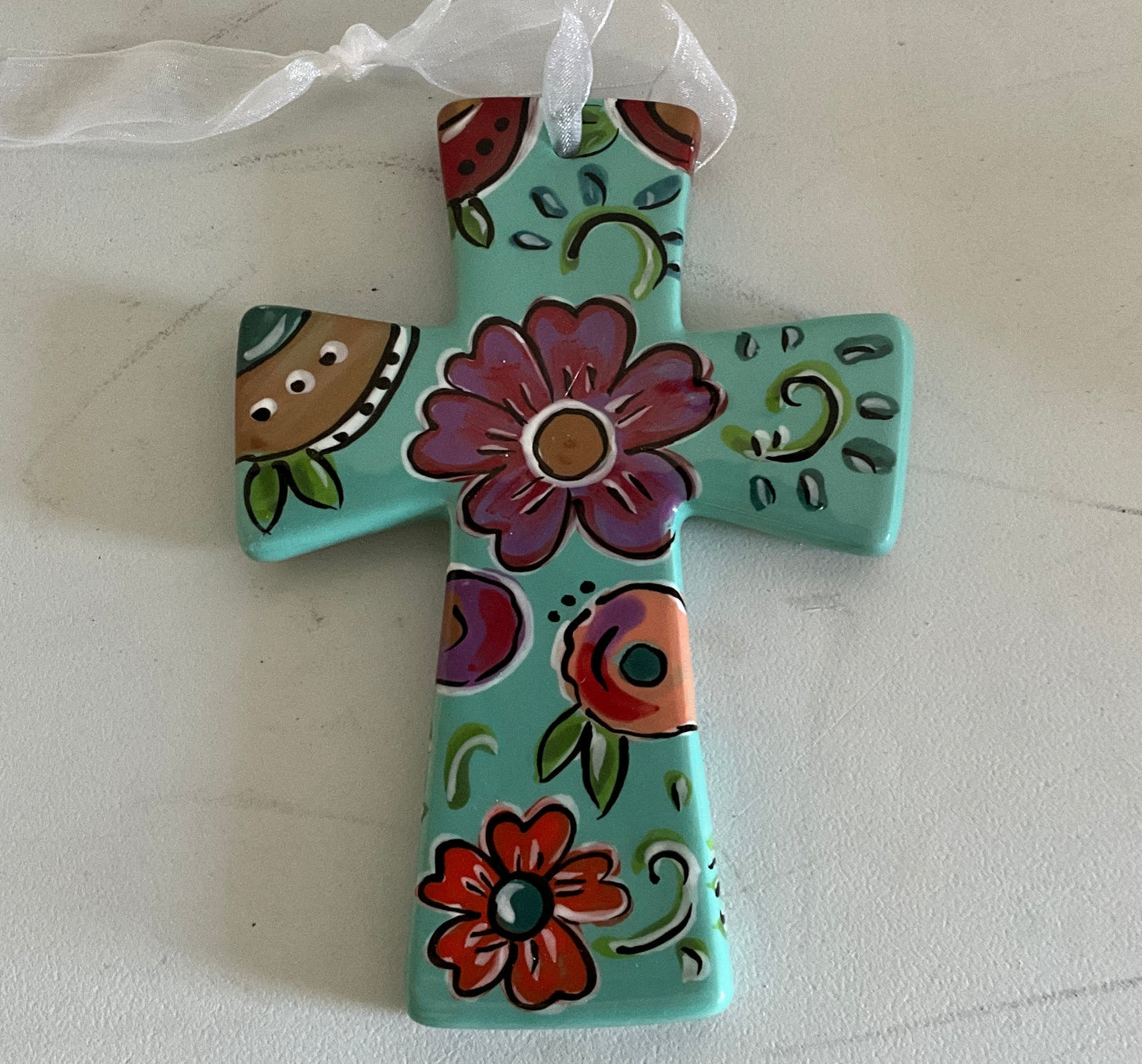 GloryH Cross Turquoise