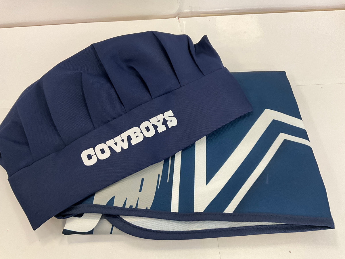 Mojo Apron & Chef Hat Cowboys
