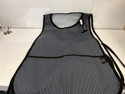 2 Lumps Smock Navy Pinstripe