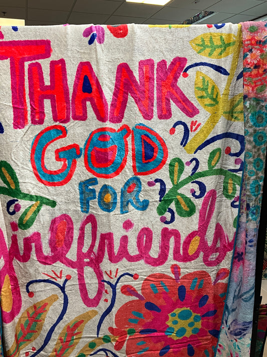 Nat Life Blanket Thank Girlfriends