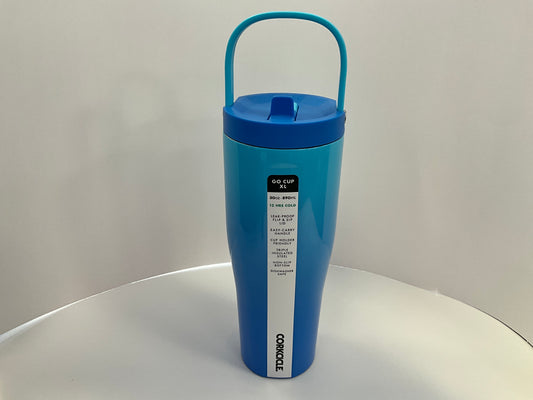 Cork 30oz Go Cup Boom Box Blue