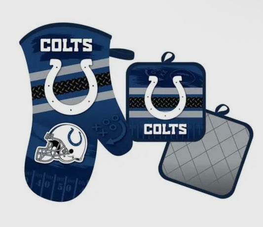Mojo Oven Mitt Set Colts