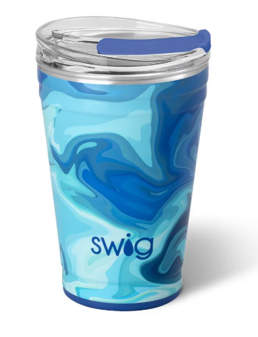 Swig 18oz Party Cup Blue Lagoon