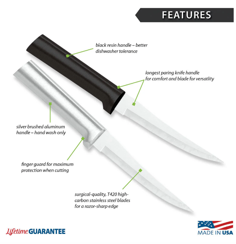 Rada Super Parer Black Handle