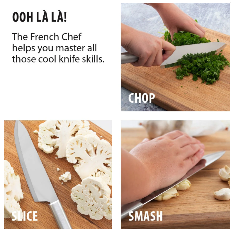 Rada French Chef Black Handle