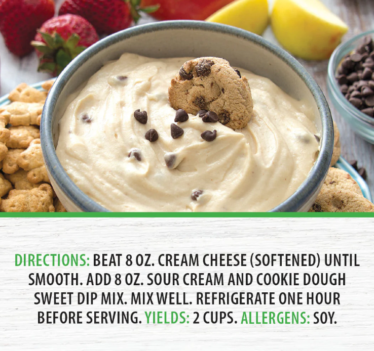 Rada Sweet Dip Cookie Dough