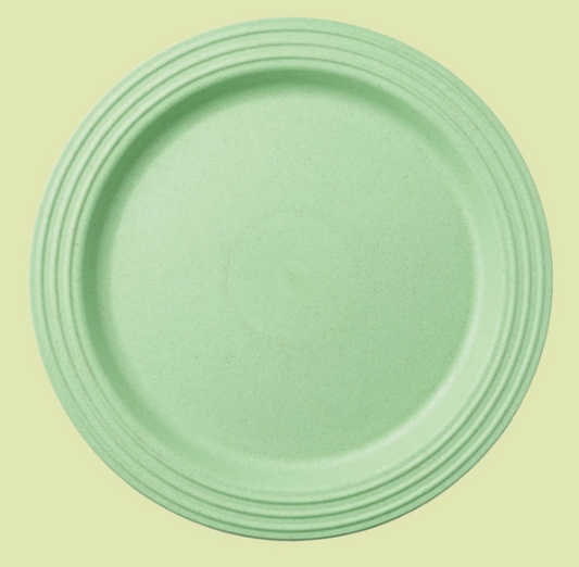 Maple 11.25" Plate Frosted Green