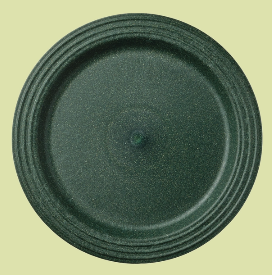 Maple 11.25" Plate Evergreen