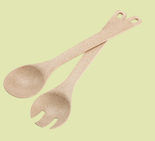Maple Salad Utensils Oatmeal