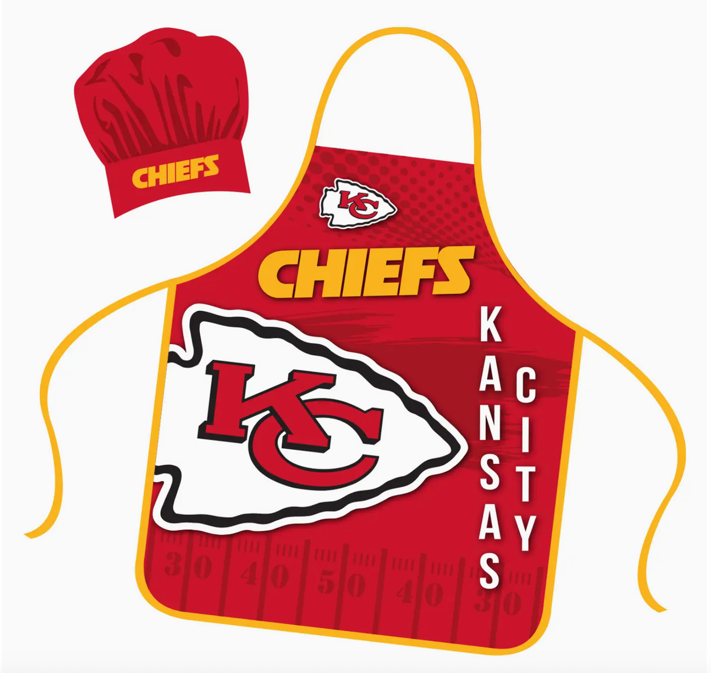 Mojo Apron With Hat Chiefs