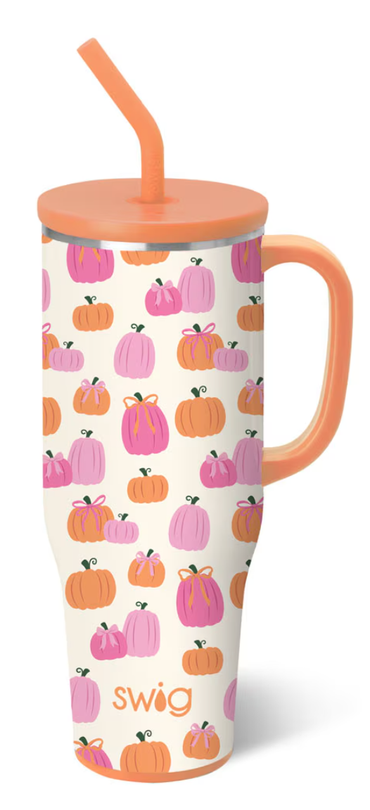 Swig 40oz Mug Pumpkins & Bows