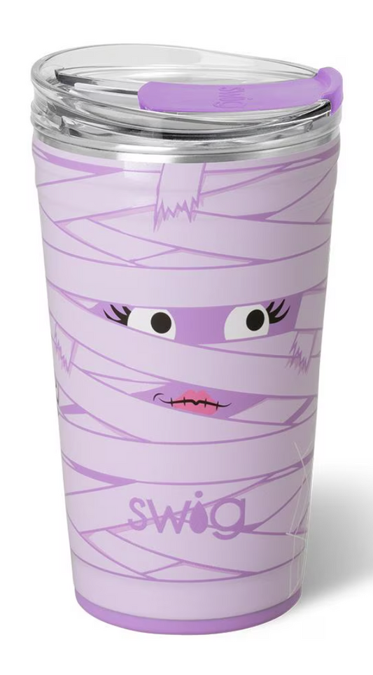 Swig 24oz Party Cup Boo Mummy