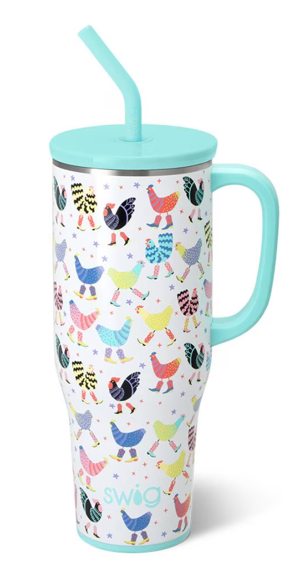 Swig 40oz Mug Funky Chicken