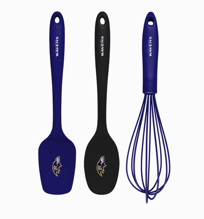 Ravens 3pc Utensils