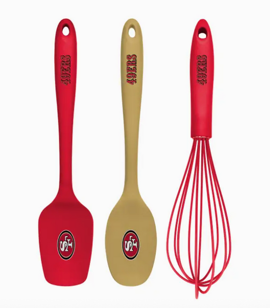 49ers 3pc Utensils