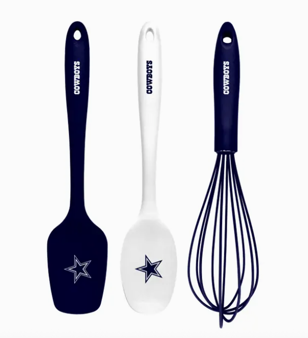 Cowboys 3pc Utensils