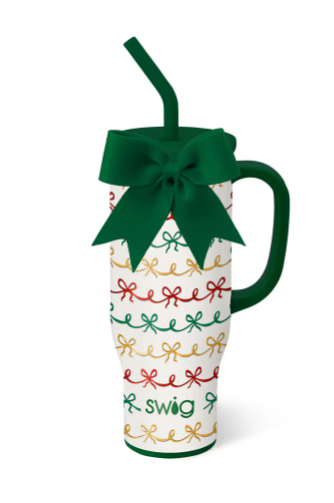 Swig 30oz Mug Christmas Bows