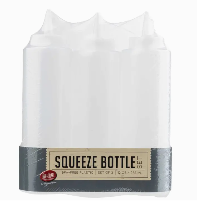 TBC Squeeze Bottle 3 pack