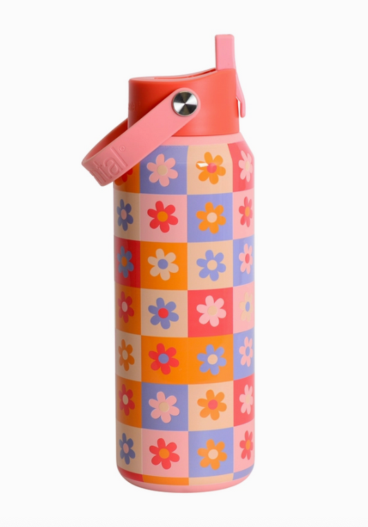 Elem 40oz Bottle Check Flower