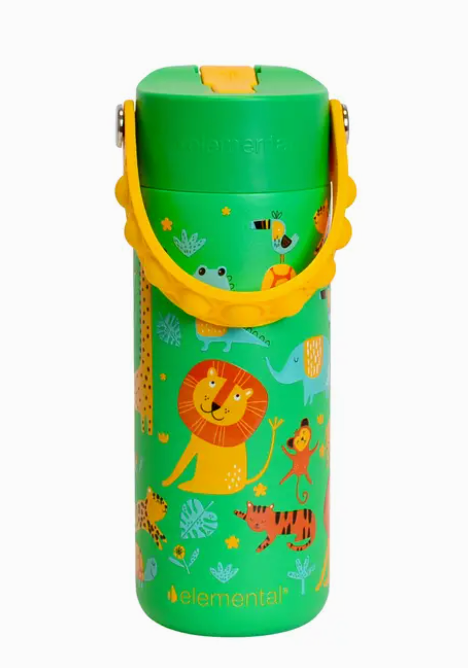 Elem 18oz SS Bottle Jungle