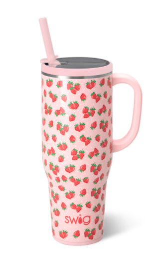 Swig 40oz Mug Strawberry Shortcake