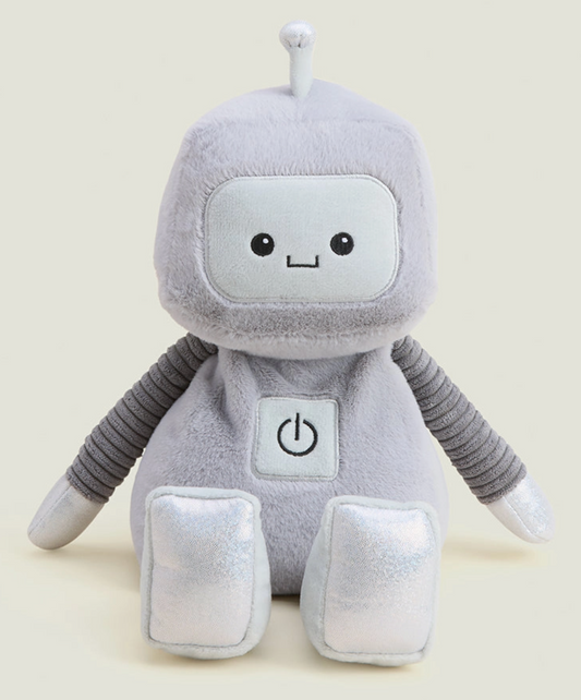 Warmies Silver Robot