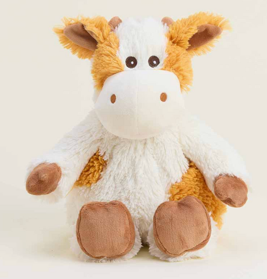 Warmies Cow Pumpkin Spice