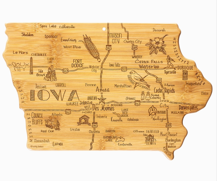 TBam Iowa Destination Board